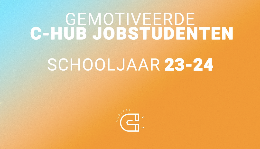 C-HUB jobstudent gezocht!